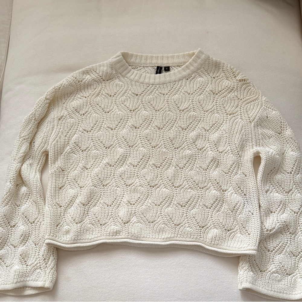 moon & madison Knit Cream Sweater